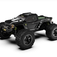 מכונית מונסטר – Rlaarlo Omni-Terminator Carbon Fiber RTR Brushless 3S 1/10 שחור
