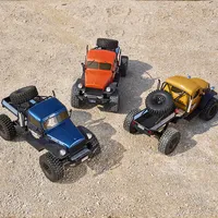 מכונית זחלן סלעים – ROCHOBBY 1:10 Atlas 4×4 Off-Road Truck 2S צהוב