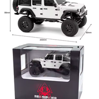 מכונית זחלן 1/24 MINI-Z 4X4 Rc Crawler RTR צהוב