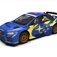 מכונית ראלי דריפט – Rlaarlo SUBARU IMPREZA STI XTS-S10 Rally Brusheless 4WD 1/10