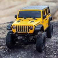 מכונית זחלן 1/24 MINI-Z 4X4 Rc Crawler RTR צהוב