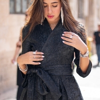 שמלת מידלטון שחורה