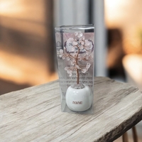 עץ התפוח בשילוב אבני הקריסטל