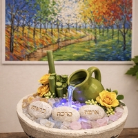 מזרקת קריסטל “שפע של אהבה וברכה