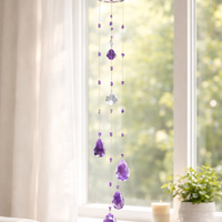 מובייל קריסטל אמטיסט גדול