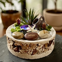 מזרקת דמוי שברים קריסטלים