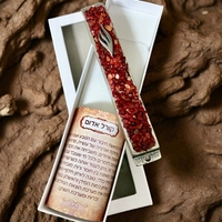 בתי מזוזה מאבני קריסטל