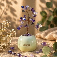 עץ התפוח בשילוב אבני הקריסטל