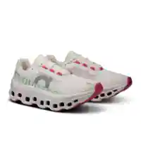 ON CLOUDMONSTER און קלאוד נשים לבן ורוד ירוק