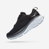 HOKA BONDI 8 2E הוקה גברים שחור לבן