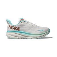 HOKA CLIFTON 9 הוקה נשים לבן תכלת