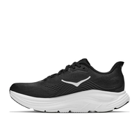 HOKA CLIFTON 11 2E הוקה גברים שחור לבן