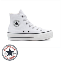 CONVERSE ALLSTAR CHUCK TAYLOR LIFT אולסטאר פלטפורמה גבוה לבן
