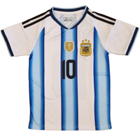 חליפות כדורגל ארגנטינה - מסי תכלת לבן