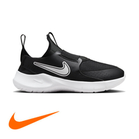 NIKE FLEX RUNNER 3 נייקי נוער שחור לבן