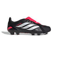ADIDAS Predator League Fold-Over Tongue אדידס כדורגל ילדים שחור לבן אדום