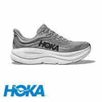 HOKA BONDI 9 X WIDE הוקה גברים אפור