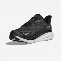 HOKA CLIFTON  9 2E הוקה גברים שחור לבן