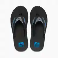 כפכפי גברים REEF FANNING כחול שחור