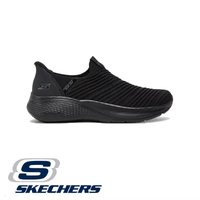 SKECHERS DAILY VISION SLIP IN סקצ'רס סליפ אין נשים שחור