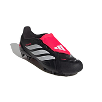 ADIDAS Predator League Fold-Over Tongue אדידס כדורגל ילדים שחור לבן אדום