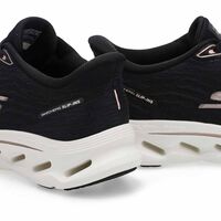 SKECHERS SLIP IN GOwalk Glide-Step 2.0 סקצ'רס סליפ אין נשים שחור לבן