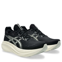 ASICS NIMBUS 27 WIDE אסיקס גברים שחור לבן
