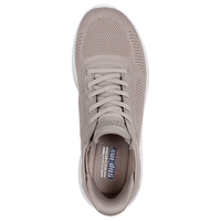 SKECHERS SLIP IN BOBS SPORT סקצ'רס סליפ אין נשים רחב בז'