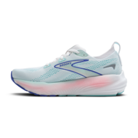 BROOKS GLYCERIN 22 WIDE ברוקס נשים לבן תכלת ורוד