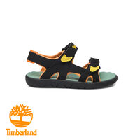 סנדל נוער TIMBERLAND PERKINS ROW טימברלנד שחור צהוב