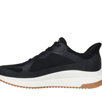 SKECHERS SLIP IN BOBS SPORT SQUAD CHAOS 4 סקצ'רס גברים שחור