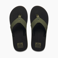 REEF The Layback Black Olive כפכפי ריף לגברים ירוק זית