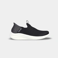 SKECHERS Slip in Ultra Flex 3.0 - Cozy Streak סקצ'רס נשים נעלי סליפ אין שחור לבן