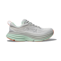 HOKA BONDI 8 WIDE הוקה נשים אפור ירקרק