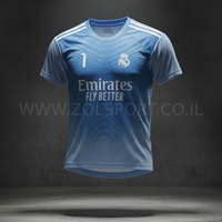 חליפות כדורגל שוער ריאל מדריד - קורטואה כחול