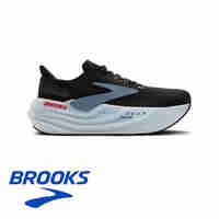 BROOKS GLYCERIN MAX ברוקס גברים שחור לבן כחול