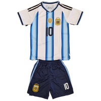 חליפות כדורגל ארגנטינה - מסי תכלת לבן