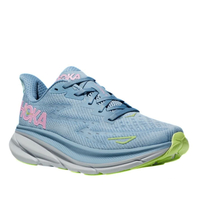 HOKA CLIFTON 9 WIDE הוקה נשים תכלת