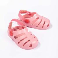 סנדלי גומי ZAXY סגורות ורוד