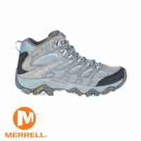 MERRELL MOAB 3 MID GTX נשים אפור בהיר תכלת
