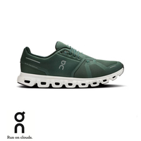 ON CLOUD 6 און קלאוד גברים ירוק כהה לבן