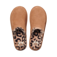REEF COZY SLIPPER LEOPARD נעלי בית חום נשים