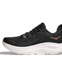 HOKA BONDI 9 הוקה נשים שחור לבן רוז גולד