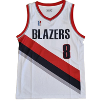 חליפת כדורסל פורטלנד אבדיה - לבן