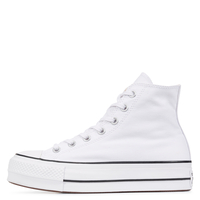 CONVERSE ALLSTAR CHUCK TAYLOR LIFT אולסטאר פלטפורמה גבוה לבן