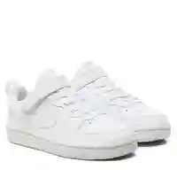 NIKE COURT BOROUGH LOW נייקי ילדים לבן
