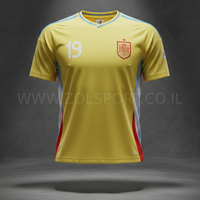 חליפות כדורגל יורו 2024 נבחרת ספרד - לאמין ימאל צהוב