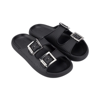 כפכפי גומי נשים LEVEZA ZAXY זקסי - שחור