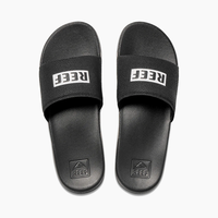 כפכפי גברים REEF ONE SLIDE שחור לבן