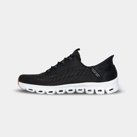 SKECHERS Slip In Glide-Step Tranquility סקצ'רס סליפ אין נשים שחור לבן